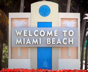 Welcome to Miami Beach, Florida