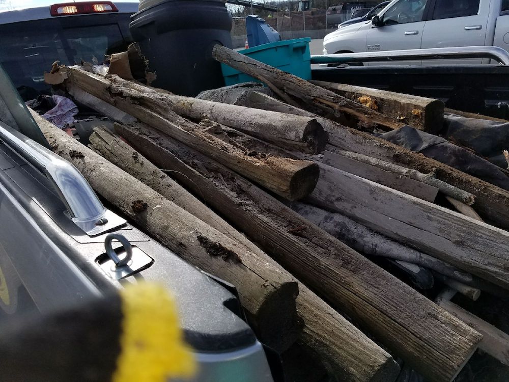 old Wood Removal in Woodlawn